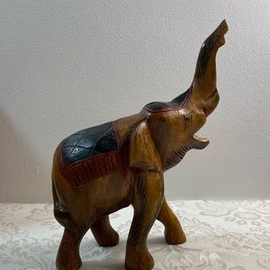 Elephant Hand Carved Hand Painted CBB4-000RMDB0922